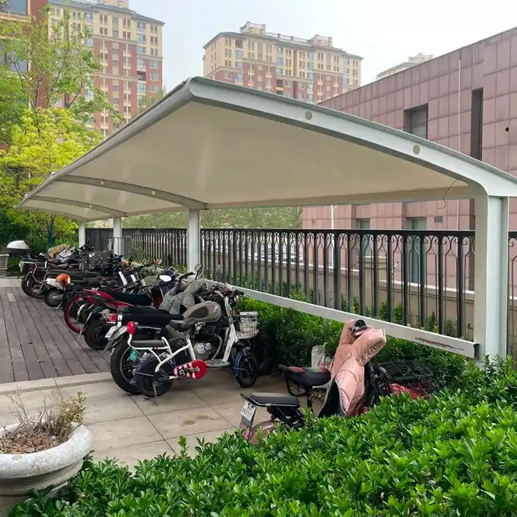 浦北县膜结构电动车棚